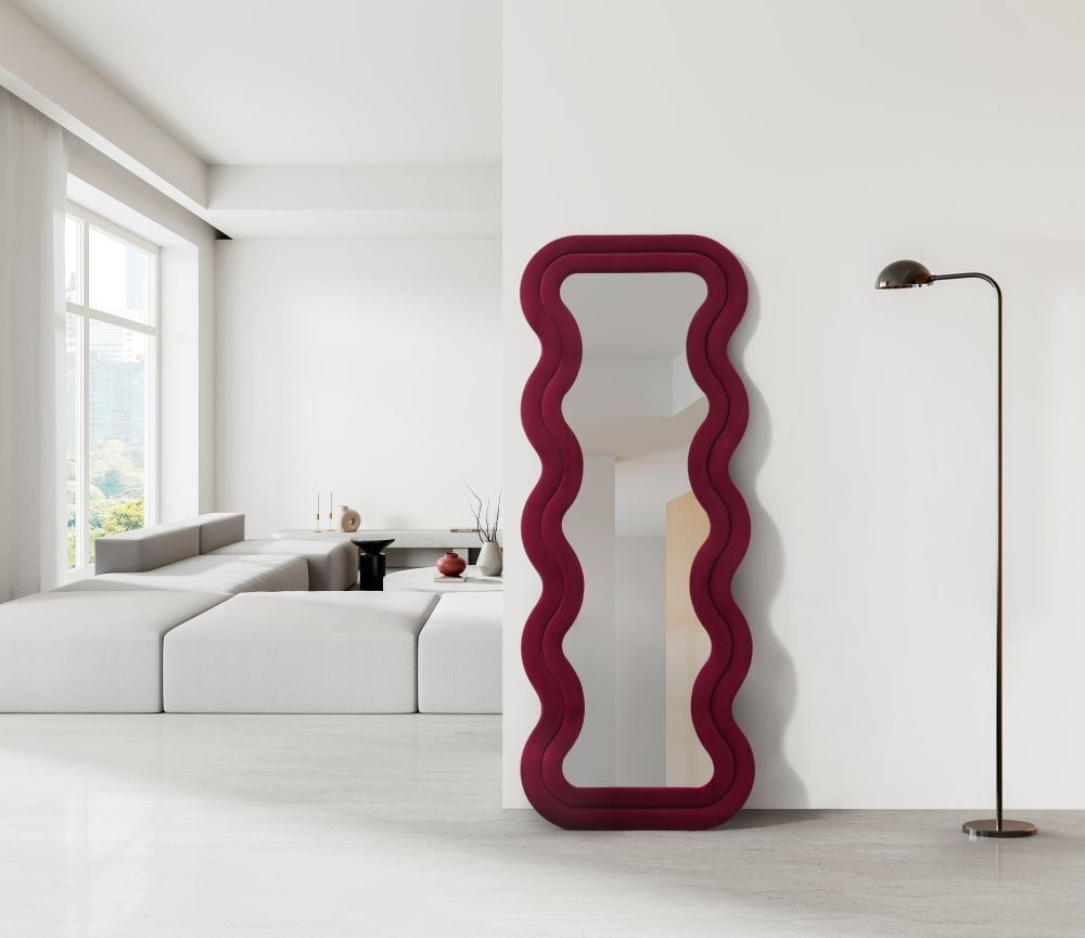 Undor Bordo Boy Aynası