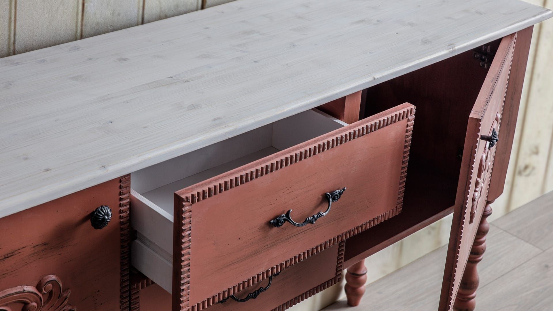 Eskitma Kiremit iki Kapaklı Dresuar